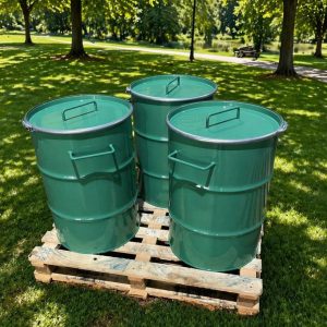 100-L Open-Top Metal Drum (Modified)